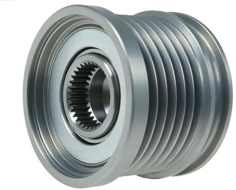 AS-PL Generatorfreilauf Riemenscheibe Lichtmaschine 3M5T10300VC 3M5T10300VD Kompatibel mit FORD MONDEO IV Turnier BA7 Focus II Schrägheck DA, HCP, DP S-MAX WA6 Focus II Kombi DA, FFS, DS GALAXY WA6