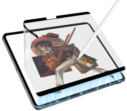 MOCOLL Magnetische papierähnliche Displayschutzfolie für iPad Air 2024 13 Zoll