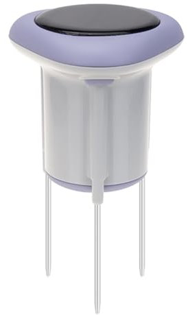 rieder Sensore del Terreno Tuya Smart Zigbee, Sensore Solare del Terreno Misuratore di Temperatura e Umidità per La Semina IP66 Tester del Terreno Wireless