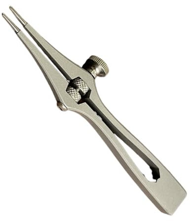 Iuhtrb Cinceles de cuero con agujero redondo ajustables, herramienta de perforación de cuero de hierro de 1 a 6 mm, herramienta de artesanía en cuero hecha a mano