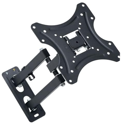 EPIGEIST Soporte de Pared para TV LCD Ajustable y Giratorio de Soporte Metálico Resistente Burbuja Compatible con Televisores LED y Smart TV