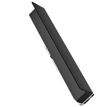 PpeiliL 1 Stück individuell anpassbarer Wasserfallüberlauf aus Edelstahl 304 for Gartenteiche/Wasserspiele mit flexiblem Schlauch/PVC-Verbinder(50cm)