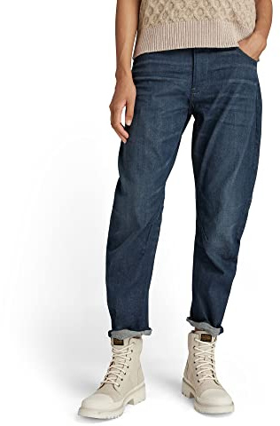G-STAR dam Arc 3D Boyfriend Jeans, Svart (Worn in Leaden D19821-c922-c776), 31W / 32L