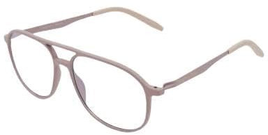 Goodbye, Rita. - Brille ohne Stärke für Herren und Damen - Avedon View Kollektion - Titan Gestell - Bildschirmbrille - Nude-Finish - 145x48 mm
