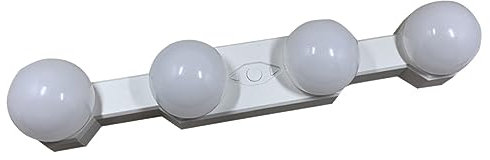 DOITOOL Spiegelleuchte Led Make-up Licht Kosmetikleuchten Mit Saugnapf Glühbirnen Frontleuchte Für Badezimmer Schminktisch Ausstellungsraum