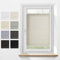 Premium Plisse ohne Bohren für Fenster, Plissee Klemmfix ohne Bohren, Verdunkelung, Maßanfertigung - 23 Farben, Breite: 30-129 cm, Höhe: 50-149 cm