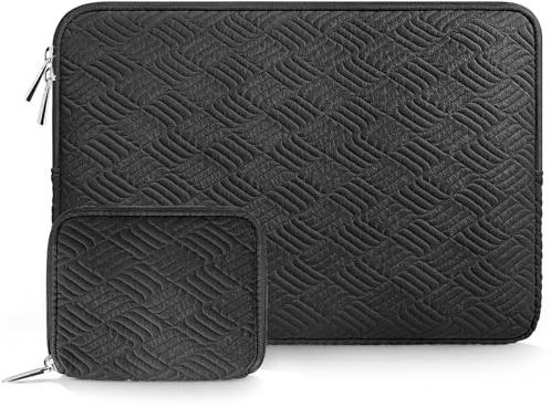 Arvok 13,3 tums laptopväska, laptopfodral för MacBook Air 13 M3 M2 M1 2024, 2012–2023, MacBook Pro 14/13 M4 M3 M2 M1, Surface Laptop, Lenovo, Dell Notebook-fodral, med tillbehörsväska