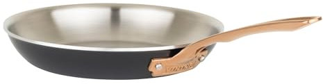 Viking Sartén de 3 capas negro y cobre de 10 pulgadas
