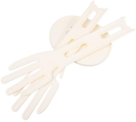 PRETYZOOM Drainage Rack for Kitchen Gloves Towels and Bags in Multifunctional Stand Suction Cup Base Sink Drying Compact Fits in Kitchen Scenarios