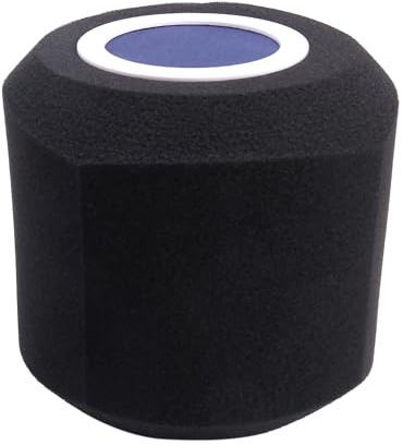 FYOBOT Microphone Wind -Filter Shield Acoustic for Record Studios Mic Sound-Absorbing Foam for Most Microphones Stand A