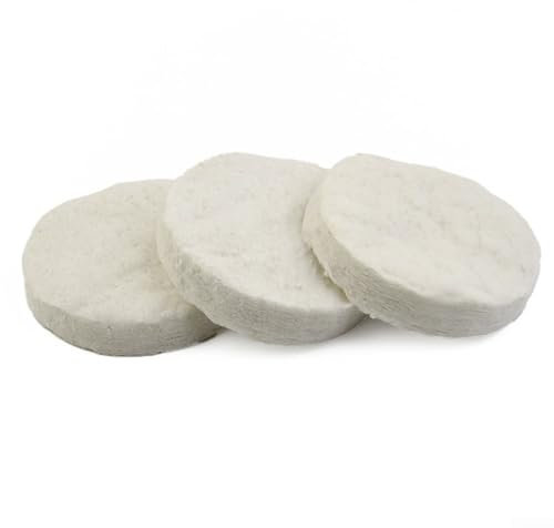 Fibra de silicato de magnesio y calcio, fuego biológico de seguridad para chimeneas, hornos de chimenea y quemador de gel (1/2/3/5 piezas) (3 piezas)