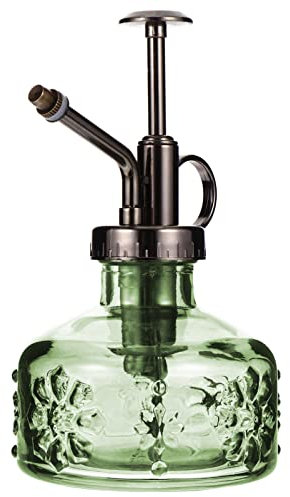 BESPORTBLE Gießkanne Glas Retro Relief Blume Gießflasche Wasser Sprühflasche Pflanze Glasgießkanne Gießtopf Für Zimmerpflanzen Und Garten