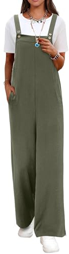 ANRABESS Overalls for Women Summer Casual One Piece Jumpsuits