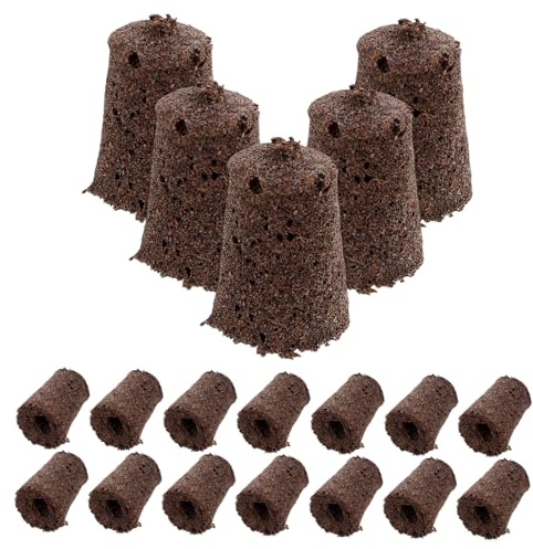 TOYANDONA 30piezas Suministros Hidropónicos Turba De Enraizamiento Rápido Bloques Turba Jardinería