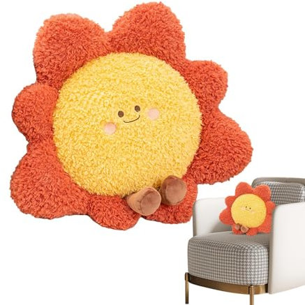 Generisch Umarmungskissen | Sonne Und Mond Kuschelkissen - Weiches Plüschkissen Ergonomisch Für Lendenstütze Nackenentspannung Schwangere Frauen Babybett