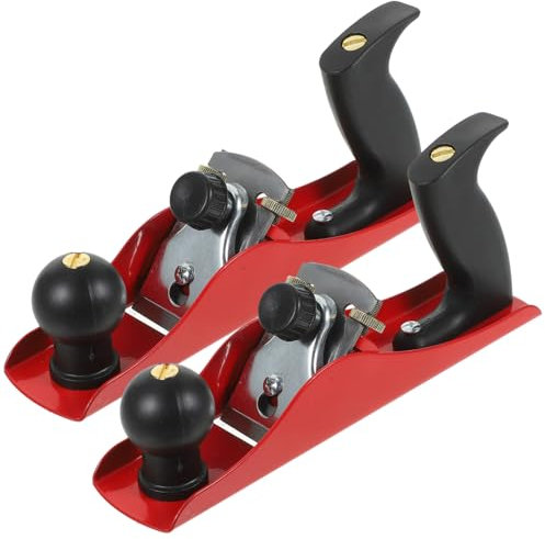 NUOBESTY Pialla Per La Lavorazione Del Legno Strumenti Per La Lavorazione Del Legno Levigazione Mano Strumento Di Lavorazione Del Legno Materiali Attrezzo Plastica Rosso Colore Casuale