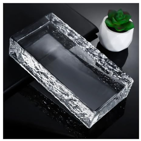 Glasbaustein ﻿ Dekorative Trennwand für das Büro, transparente Glasblöcke, für die Dekoration des Badezimmers zu Hause(Style5)