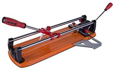 RUBI 18920 | Cortadora de Azulejos Manual | Cortadora Profesional para Corte Profesional de Gres Porcelánico e Intensivo de Gres Esmaltado y Azulejo | Cortador de Baldosas de hasta 43 cm | TS-43 MAX