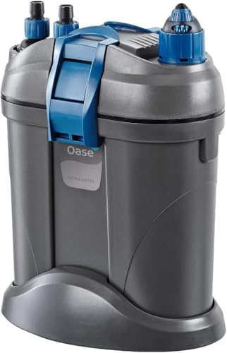 Oase FiltoSmart Thermo 100, externt filter för akvarium 100 liter, för sötvatten och havsvatten, HeatUp 100-värmare ingår