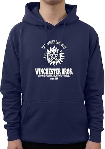 Graphic Impact Inspired The Family Business Winchester Bros Since 1983 Unisex Hoodie