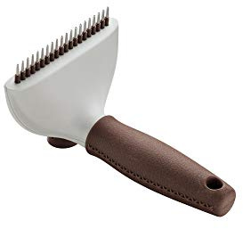 HUNTER SPA Entwirrungsstriegel selbstreinigend, zum Entfernen von losem Haar und Schuppen, 17,0 x 11,5 cm, L