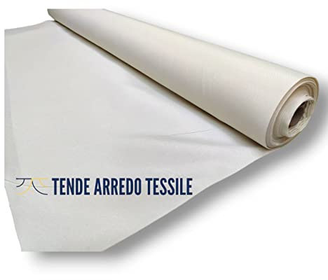 TENDE ARREDO TESSILE - Tessuti per Tende a Metro da Esterno (Altezza 165cm) Telo Tenda da Sole Ombreggiante per Tenda da Balcone Esterno, Teli per Gazebo, Protezione dai Raggi UV, per Veranda, Tendone