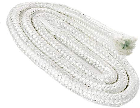 NKlaus 0,5 m glasfiberveke rund Ø 11 mm för smältljus, spritlampa, oljelampa för renad lampolja, paraffinolja, permanent veke, trädgårdsfackla, fotogenlampa 1255