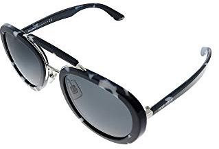 Miu Miu Damen 0MU 05VS Sonnenbrille, Havana Blanco Negro, 53