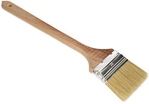 KOTARBAU® Heizkörperpinsel 76 mm Winkelpinsel Lasurpinsel Lackierpinsel Malerpinsel Holzpinsel für Schwer Zugängliche Stellen