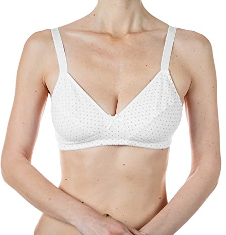 Chicco Reggiseno Gravidanza in Microfibra, Taglia 5C, Bianco