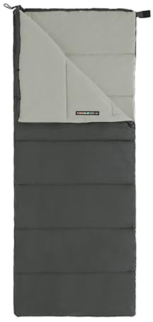 Naturehike Sacco a Pelo per Adulti, Sacco a Pelo Leggero Rettangolare Spliceable 3 Stagioni, per Campeggio all'Aperto, Escursionismo (Grigio)