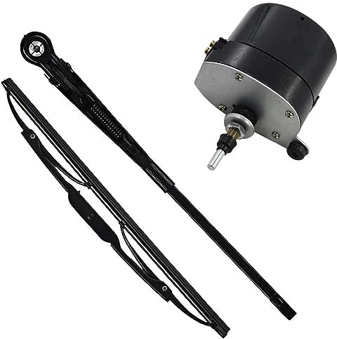 Lama del braccio del motore del tergicristallo universale compatibile con Jeep Willys Tractor pesca barca caravan sostituzione del motore tergicristallo 01287358