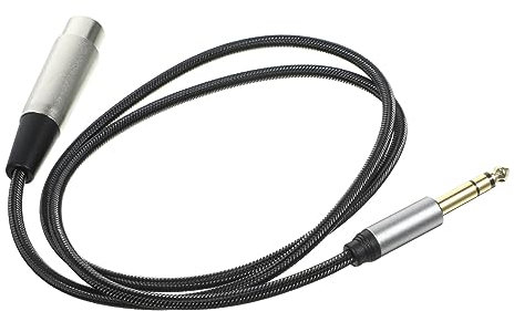 Toyvian Xlr Balanced Audio Cable Pin Microphone Cord for Studio Recording Amplifier Use Secure Connectors