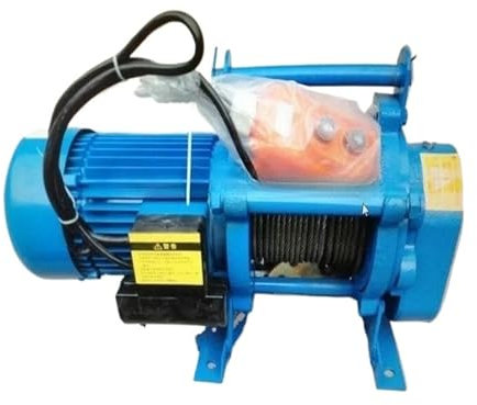 BADIKA Palan électrique à câble Palan à Moteur Multifonction 3 Phases 1T-1,5tx30m 380v 50hz, hosit à câble en Acier, élingue de Levage de Grue(1TX30M)