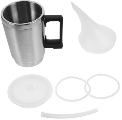 GARVALON Kit per Restauro Fari Auto Tazza per Riscaldamento e Vaporizzazione Strumento per Pulizia Fari Opachi Riutilizzabile