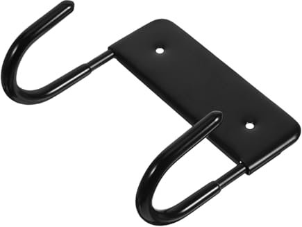 VILLCASE Crochet De Rangement en Rack en Fer Planche à Repasser Organisateur De La Carte De Repasse Support De Rangement en Fer Support De Table à Repasser Acier Inoxydable Black