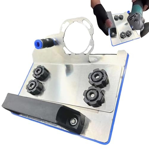 Supporto Smerigliatrice Per 45 Gradi, Strumento Di Taglio Di Precisione, Supporto Di Smerigliatrice - Accessorio Per Gesso, Carpenteria, Installazione Professionale