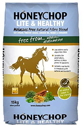 Honeychop Lite & Healthy 15kg Horse Feed Chaff Alfalfa