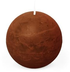Spaas Rustic Ball Candle 80 mm 24h, Bordeaux
