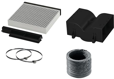 Neff Z51DXI1X4 Cooker Hood Accessory, Clean Air Standard Recirculation Kit for Wall Food