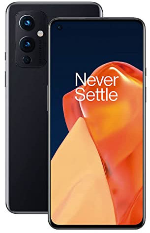 OnePlus 9 12/256GB Dual SIM Astral Black Android 11.0 Smartphone 5011101694 (Refurbished)