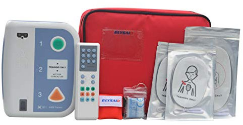 CPR Training-AED Trainer Training Lehrgerät Übungsmaschine für 4 Stück/Pack