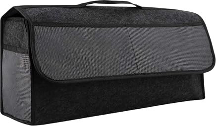 ALAYSTAR Premium Sturdy Car Trunk Boot Tidy Organiser- Long Lasting Large Car Boot Organiser- Prevents Slipping and Keeps Organized