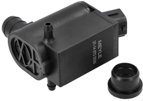 MEYLE Waschwasserpumpe, Scheibenreinigung 37-148700006 | Kompatibel mit: HYUNDAI GETZ, i20 I, i30, i30 Kombi, i30 Kombi Van, KONA, KONA Kasten/SUV, SANTA FÉ II, SANTA FÉ III, TUCSON