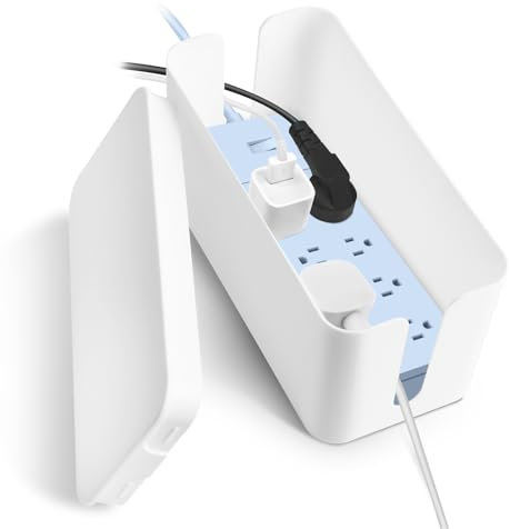 talifoca scatola cavi, scatola nascondi cavi, Scatola di gestione dei cavi, Organizer per scatola di gestione dei cavi, Scatola di gestione per nascondere I cavi sciolti, per nascondere i cavi