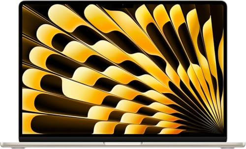 2023 Apple MacBook Air con Apple M2 Chip (15-pollici, 8GB RAM, 512GB di Memoria SSD) (QWERTY Italian) Galassia (Ricondizionato)