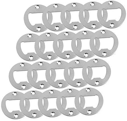 TOPBATHY 20 Pezzi parti apribottiglie dispositivo di rimozione del tappo di bottiglia inserto per apribottiglie di birra fornitura di kit fai da te piatto suite