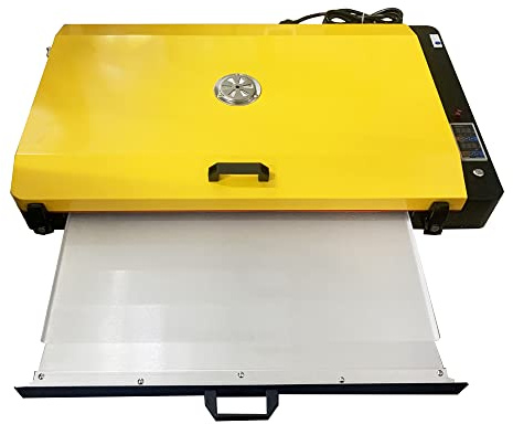 CALCA 220V DTF Oven Dryer 460mm x 610mm/18in x 24in Pro DTF Oven Curing Transfer Film with 6 Lamps DTF Sheet Drawer Model DTF Heat Transfer Oven DTF Printing for T-Shirts Clothes UK Stock