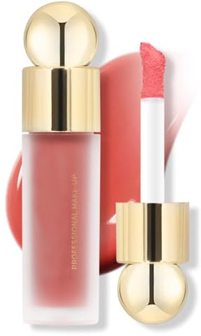 Liquid Blush Soft Cream Face Blush, liquid blusher for Long-lasting Blendable Lightweight Moisturizing, Blushers for Cheeks Make Up, Cream Blusher for Mature Skin, Matte Finish Skin Tint (1#)