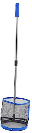 Kisangel Table Tennis Ball Picker with Telescopic Handle Small Ball Collector Net for Multi-ball Training for Training and Practice